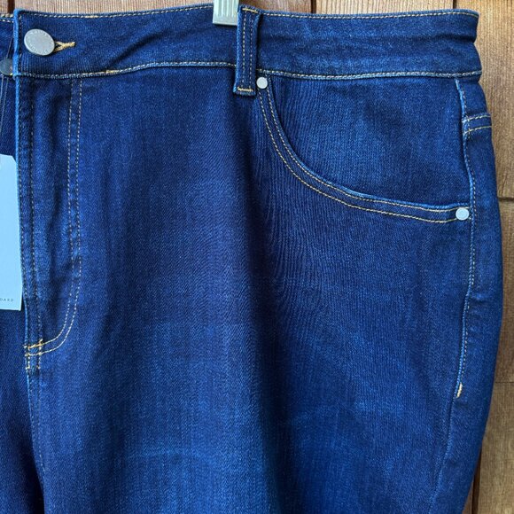 Universal Standard Joni High-Rise Curve Skinny Jeans Women’s Sz 26 Midnight Blue - Picture 5 of 15